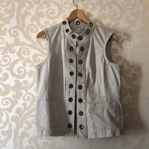 Grommet style Boho Vest